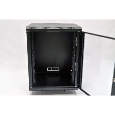 Шафа серверна CMS 15U 600 х 500 х 773 UA-MGSWA155B для мережевого обладнання