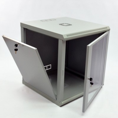 Шафа серверна CMS 12U 600 х 600 х 640 UA-MGSWL126G для мережевого обладнання