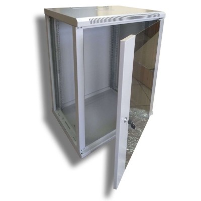 Шафа серверна Hypernet 15U 600 x 600 WMNC66-15U-FLAT для мережевого обладнання Шафа серверна Hypernet 15U 600 x 600 WMNC66-15U-FLAT для мережевого обладнання