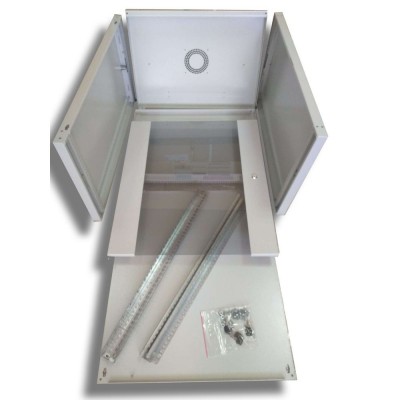 Шафа серверна Hypernet 15U 600 x 600 WMNC66-15U-FLAT для мережевого обладнання Шафа серверна Hypernet 15U 600 x 600 WMNC66-15U-FLAT для мережевого обладнання