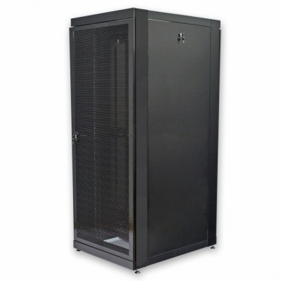 Шафа серверна CMS 42U 800 х 1055 UA-MGSE42810PB з перфорованими дверима для мережевого обладнання