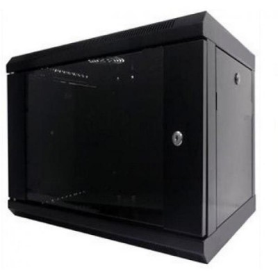 Шкаф серверный Hypernet 9U 600 x 450 WMNC-9U-FLAT-BLACK для сетевого оборудования