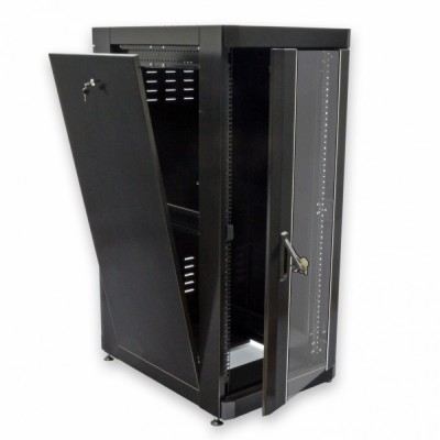 Шафа серверна CMS 28U 610 х 865 UA-MGSE2868MB посилена для мережевого обладнання