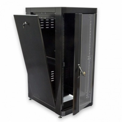 Шафа серверна CMS 24U 610 х 865 UA-MGSE2468MB посилена для мережевого обладнання