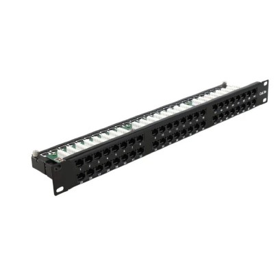 Патч-панель Hypernet 48 портів UTP 1U кат. 6е 19 Патч-панель Hypernet 48 портів UTP 1U кат. 6е 19