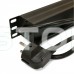 Сетевой фильтр Kingda (KD-GER(16)N1008WKPDY30W19A) черный, 8 розеток с выключателем, длина кабеля 1.8 м Сетевой фильтр Kingda (KD-GER(16)N1008WKPDY30W19A) черный, 8 розеток с выключателем, длина кабеля 1.8 м