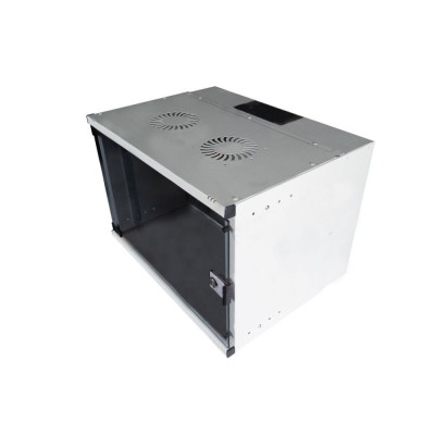 Шафа серверна Hypernet 12U 540 x 400 WMNC-40-12U-SOHO-FLAT для мережевого обладнання