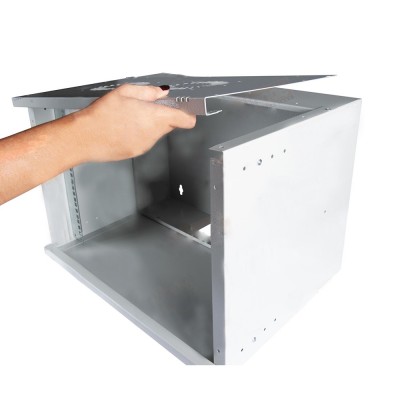 Шафа серверна Hypernet 4U 540 x 400 WMNC-40-4U-SOHO-FLAT для мережевого обладнання