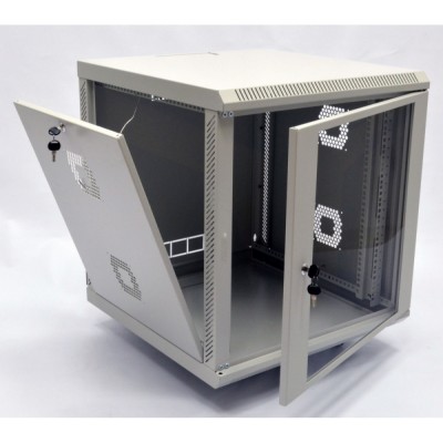Шафа серверна CMS 15U 600 х 500 х 773 UA-MGSWA155G для мережевого обладнання