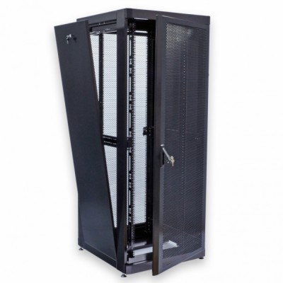 Шафа серверна CMS 42U 800 х 865 UA-MGSE4288PB з перфорованими дверима для мережевого обладнання Шафа серверна CMS 42U 800 х 865 UA-MGSE4288PB з перфорованими дверима для мережевого обладнання