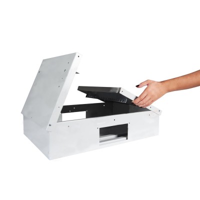 Шафа серверна Hypernet 7U 540 x 400 WMNC-40-7U-SOHO-FLAT для мережевого обладнання