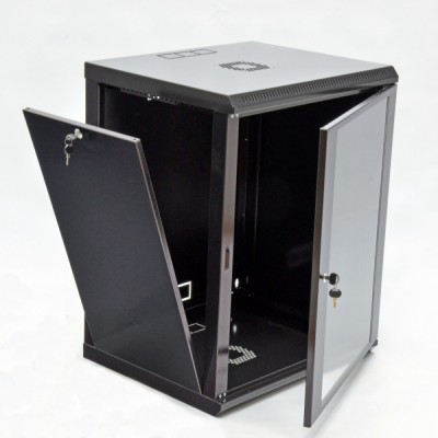 Шафа серверна CMS 15U 600 x 600 x 773 UA-MGSWL156B для мережевого обладнання Шафа серверна CMS 15U 600 x 600 x 773 UA-MGSWL156B для мережевого обладнання