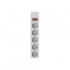 Мережевий фільтр Maxxter SPM5-G-10G, 3 м кабель, 5 розеток