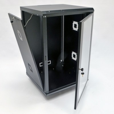 Шафа серверна CMS 18U 600 х 600 х 907 UA-MGSWA186B для мережевого обладнання
