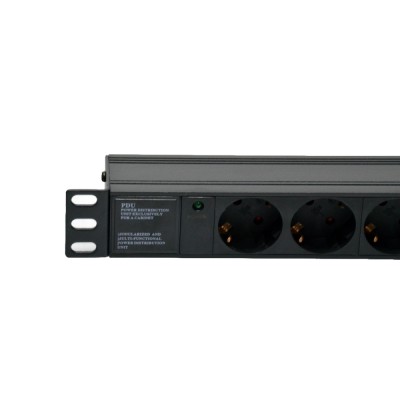 Сетевой фильтр Kingda KD-GER(16)N1008WKPB19A-C14 8 розеток 19" Сетевой фильтр Kingda KD-GER(16)N1008WKPB19A-C14 8 розеток 19"