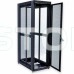 Шафа серверна CMS 33U 610 х 865 UA-MGSE3368MPB посилена з перфорованими дверима для мережевого обладнання