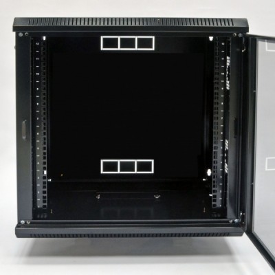 Шафа серверна CMS 12U 600 х 500 х 640 UA-MGSWA125B для мережевого обладнання