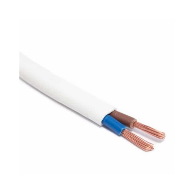 Кабель силовой в метрах ШВВПнгд 2х1,5 белый Кабель силовой в метрах ШВВПнгд 2х1,5 белый
