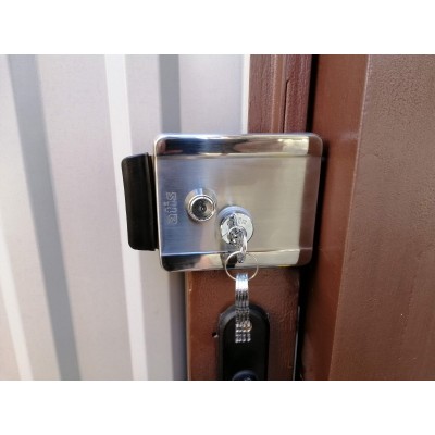 Електромеханічний замок ATIS Lock SSM з нержавіючої сталі для контролю доступу Електромеханічний замок ATIS Lock SSM з нержавіючої сталі для контролю доступу