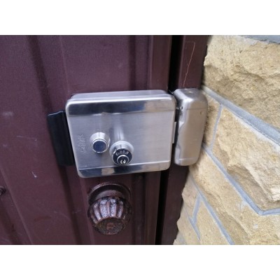 Електромеханічний замок ATIS Lock SSM з нержавіючої сталі для контролю доступу Електромеханічний замок ATIS Lock SSM з нержавіючої сталі для контролю доступу