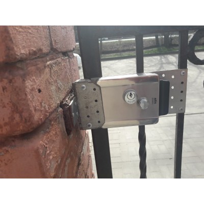 Електромеханічний замок ATIS Lock SSM з нержавіючої сталі для контролю доступу Електромеханічний замок ATIS Lock SSM з нержавіючої сталі для контролю доступу