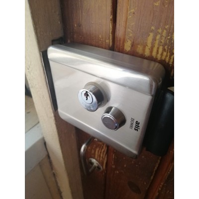 Електромеханічний замок ATIS Lock SSM з нержавіючої сталі для контролю доступу Електромеханічний замок ATIS Lock SSM з нержавіючої сталі для контролю доступу