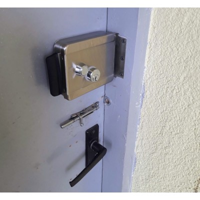 Електромеханічний замок ATIS Lock SSM з нержавіючої сталі для контролю доступу Електромеханічний замок ATIS Lock SSM з нержавіючої сталі для контролю доступу