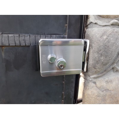 Електромеханічний замок ATIS Lock SSM з нержавіючої сталі для контролю доступу Електромеханічний замок ATIS Lock SSM з нержавіючої сталі для контролю доступу