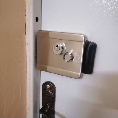 Електромеханічний замок ATIS Lock SSM з нержавіючої сталі для контролю доступу Електромеханічний замок ATIS Lock SSM з нержавіючої сталі для контролю доступу