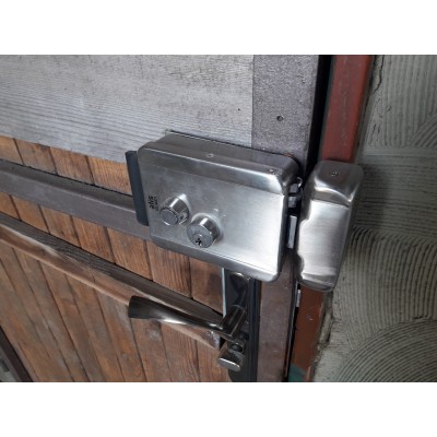 Електромеханічний замок ATIS Lock SSM з нержавіючої сталі для контролю доступу Електромеханічний замок ATIS Lock SSM з нержавіючої сталі для контролю доступу