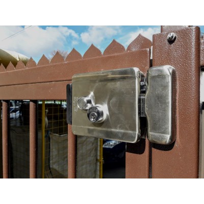 Електромеханічний замок ATIS Lock SSM з нержавіючої сталі для контролю доступу Електромеханічний замок ATIS Lock SSM з нержавіючої сталі для контролю доступу