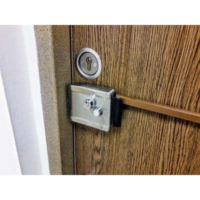 Електромеханічний замок ATIS Lock SSM з нержавіючої сталі для контролю доступу Електромеханічний замок ATIS Lock SSM з нержавіючої сталі для контролю доступу