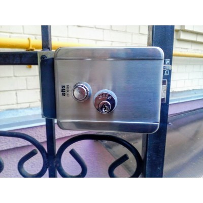 Електромеханічний замок ATIS Lock SSM з нержавіючої сталі для контролю доступу Електромеханічний замок ATIS Lock SSM з нержавіючої сталі для контролю доступу