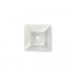 Площадка для стяжки Relfix самоклеящаяся универсальная 20 x 20 мм (50шт/уп) белая Площадка для стяжки Relfix самоклеящаяся универсальная 20 x 20 мм (50шт/уп) белая