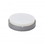 Светильник ERKA 1065D.i LED-SB с датчиком движения 12 W 6000К круглый серый/белый IP 65