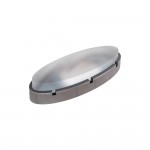 Светильник ERKA 1165 LED-S 12 W 4200К овальный серый/прозрачный IP 65