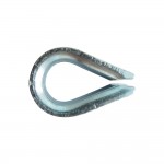 Коуш для сталевих канатів DIN 6899 3 мм