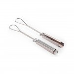 Затискач натяжний для FTTH кабелю Crosver ASF-SS із нержавіючої сталі