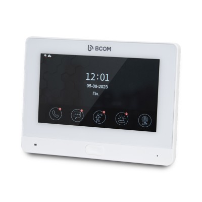 Домофон BCOM BD-760FHD/T White Домофон BCOM BD-760FHD/T White