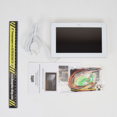 Комплект видеодомофона ATIS AD-770FHD/T-W Kit box: видеодомофон 7" с детектором движения и поддержкой Tuya Smart и видеопанель