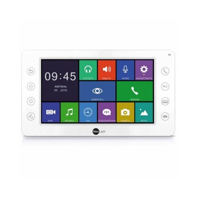 Комплект відеодомофона Neolight NeoKIT FHD Pro Silver: відеодомофон 7" з детектором руху і 2 Мп відеопанель Комплект відеодомофона Neolight NeoKIT FHD Pro Silver: відеодомофон 7" з детектором руху і 2 Мп відеопанель