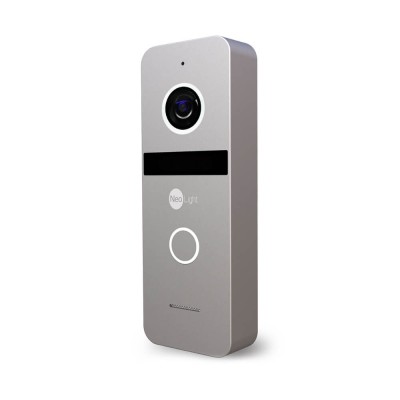 Комплект відеодомофона Neolight NeoKIT FHD Pro Silver: відеодомофон 7" з детектором руху і 2 Мп відеопанель Комплект відеодомофона Neolight NeoKIT FHD Pro Silver: відеодомофон 7" з детектором руху і 2 Мп відеопанель
