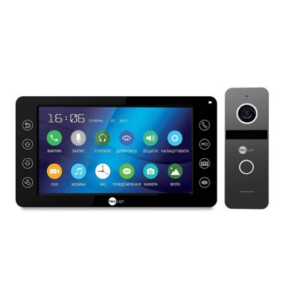 Комплект відеодомофона Neolight NeoKIT FHD Pro B/Graphite: відеодомофон 7 Комплект відеодомофона Neolight NeoKIT FHD Pro B/Graphite: відеодомофон 7
