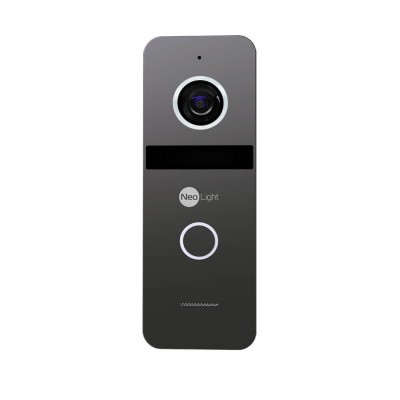 Комплект відеодомофона Neolight NeoKIT FHD Pro B/Graphite: відеодомофон 7" з детектором руху і 2 Мп відеопанель Комплект відеодомофона Neolight NeoKIT FHD Pro B/Graphite: відеодомофон 7" з детектором руху і 2 Мп відеопанель