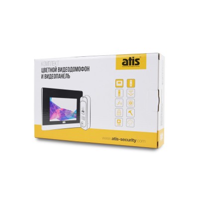 Комплект видеодомофона ATIS AD-480MB Kit box