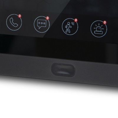 BCOM BD-760FHD/T Black Wi-Fi сенсорний відеодомофон