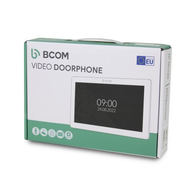 BCOM BD-760FHD/T Black Wi-Fi сенсорний відеодомофон