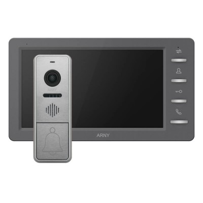 Комплект видеодомофона Arny AVD-7842 graphite+silver