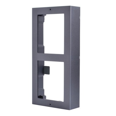 Декоративна рамка Hikvision DS-KD-ACW2 для накладного монтажу двох модульних відеопанелей Декоративна рамка Hikvision DS-KD-ACW2 для накладного монтажу двох модульних відеопанелей