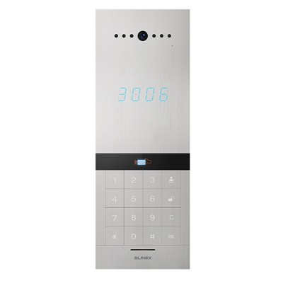 Вызывная видеопанель Slinex Sitara (silver) для IP-домофонов